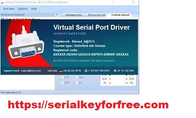 Virtual Serial Port Driver 10.0.10.0.999 Crack